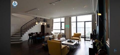 Căn Duplex cao cấp Golden Palace Lê Văn Lương-Full nội thất sang