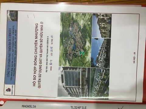 Bán đất dự án thanh hà, hà nội.