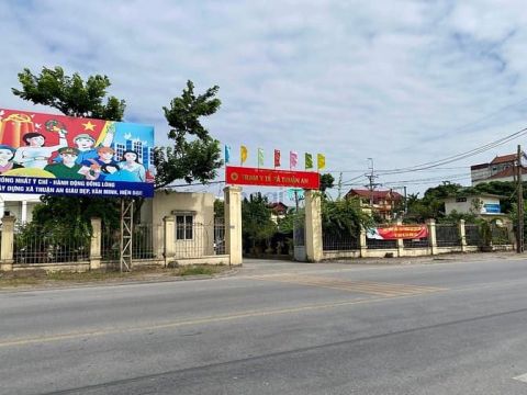 Đất Kim Sơn 90m2 MT 5m đường nhựa thông ôtô, lô góc, KD, chỉ 5,x tỷ