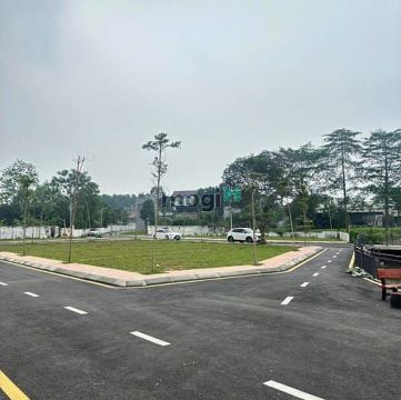 Bán nhanh lô góc hoa hậu tại hòa lạc, dt 100m2, full thổ cư, gần