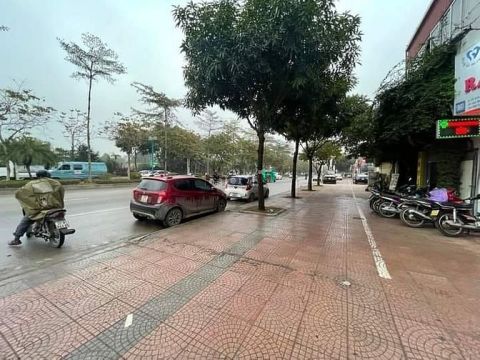 Mặt phố - Nhỏ tiền - Vỉa hè to - Bán đất Cổ Linh , Long Biên, KD đỉnh