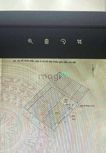 Bán đất Nguyễn Khoái, 37m2, mt 4.5m, ngõ ba gác, sổ đỏ, 1.85 tỷ