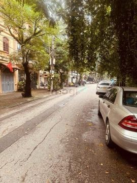 Bán đất tặng nhà 3 tầng Tam Trinh, 55m2, mt 7m, ô tô tránh, vỉa hè rộn