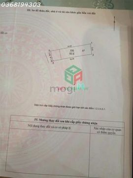 Bán đất xóm thượng uy nỗ đông anh - 93.6m2 - 2 mặt ngõ - giá đầu tư
