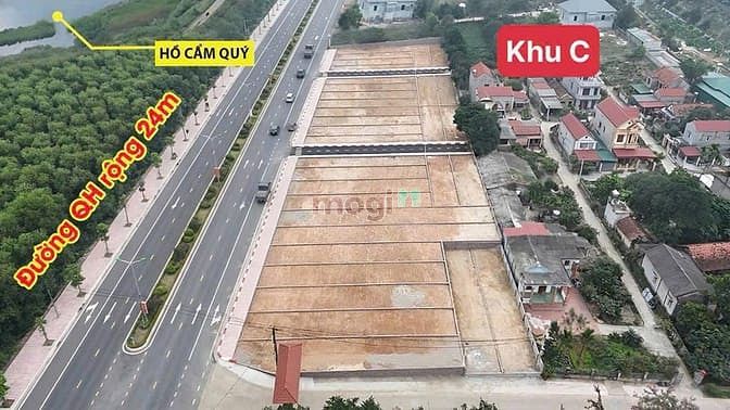 Cực phẩm đất nền Hà Nội. Lô đất thổ cư mặt đường DH30 rộng 24m, giá rẻ