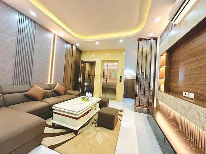 Nhà mới nguyễn đức cảnh 7 tầng thang máy full đồ