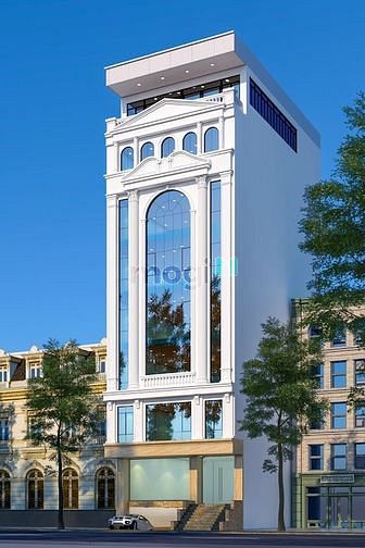 Cho thuê toà building quận Cầu Giấy, Dt 200m2 x 8 Tầng nổi, 1 hầm.