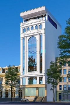 Cho thuê toà building quận Cầu Giấy, Dt 200m2 x 8 Tầng nổi, 1 hầm.