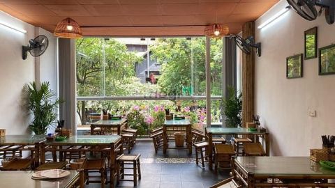 Cho thuê MB phố Nguyễn Thị Định -DT 60m2 x 4 tầng -MT 5m