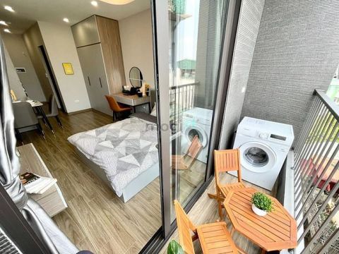 Căn hộ cao cấp Lê Thanh Nghị *Full đồ cao cấp - Ban công - Ôtô đỗ cửa*