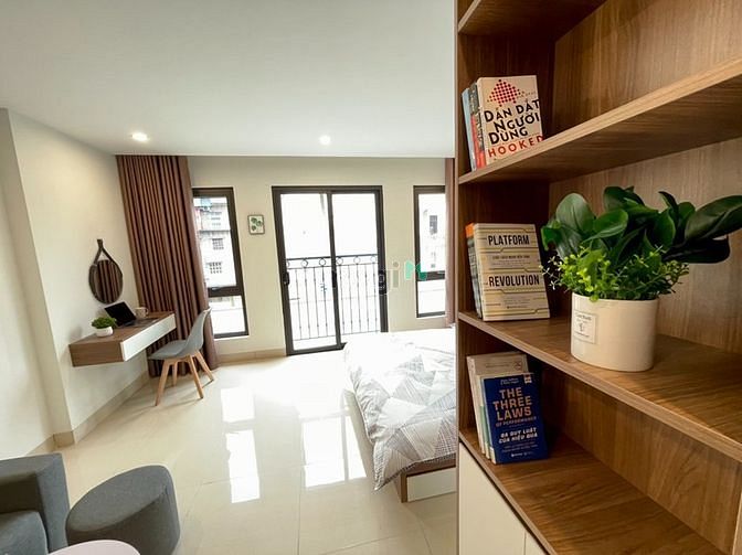 Căn hộ 1 ngủ 1 bếp Nguyên Hồng *FULL ĐỒ CAO CẤP - THANG MÁY -BAN CÔNG*