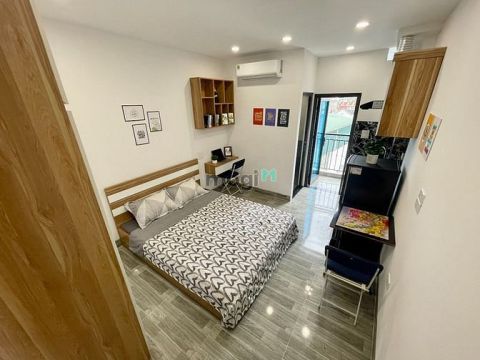 Căn hộ Hoàng Mai, Đền Lừ, 24m2, MÁY GIẶT RIÊNG -BAN CÔNG, Thang máy
