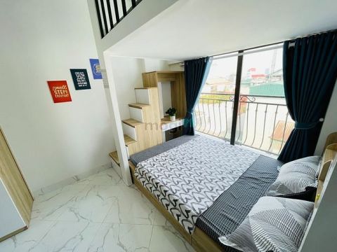 Ngõ Gốc Đề, Hai Bà Trưng, 27m2, Full đồ, Thang máy, Ban công, 5.4tr