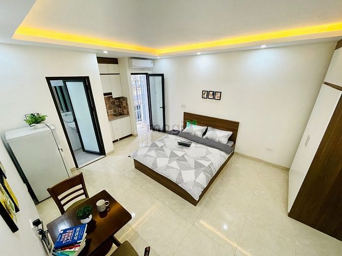 Chính chủ cho thuê CCMN Hồ Ba Mẫu Full đồ, Thang máy, Ban công, 100%