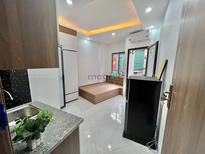 Chính chủ cho thuê CCMN khép kín HỒ BA MẪU Full Đồ-Thang Máy-Ban Công