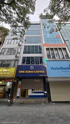 cho thuê 3 tầng tại số 26 phố duy tân, tổng 3 tầng 204m2, mặt tiền 5m.