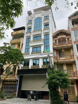 Cho thuê nhà MP Văn Phú, Hà Đông. DT 120m2, 7 tầng 1 hầm, thang máy