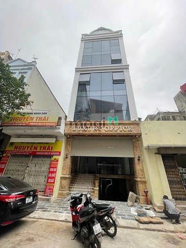Cho thuê nhà MP Hoàng Hoa Thám, Hà Đông 90m2, 6 tầng 1 hầm, thang máy