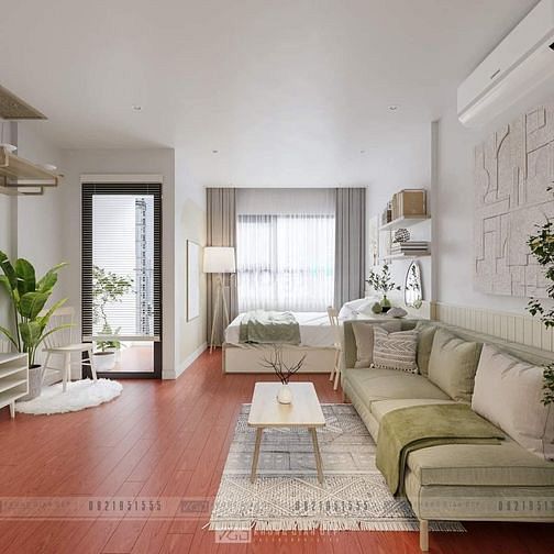 Cho thuê căn hộ chung cư CT4 -3 Mễ Trì Hạ 2PN,65m2, full đồ