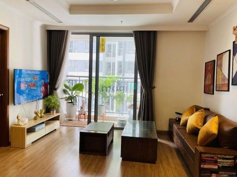 Cho thuê căn hộ 2PN tầng trung, tòa Park 6, khu đô thị Times City - HN