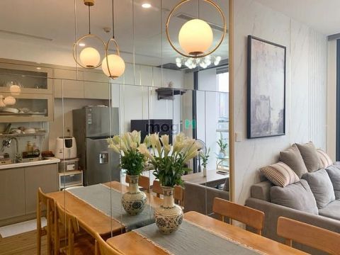 Chính chủ cho thuê căn hộ Vinhomes West Point 2N2VS, 75m2 gia đình đan