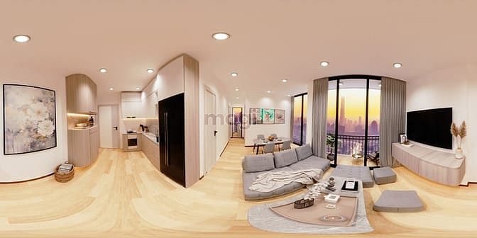 Cho thuê căn hộ full nội thất căn góc 2PN tại Vinhomes Smart City