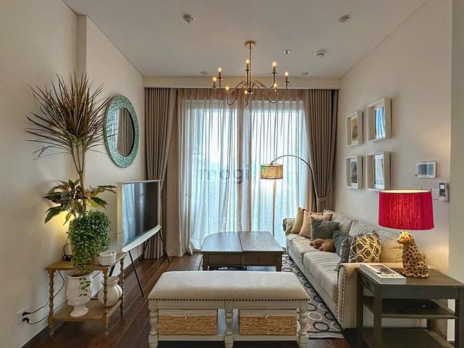 Cho Thuê Căn 1N+, Dt: 48m2 - Full NT, Tầng trung Imperia ( Smart City)