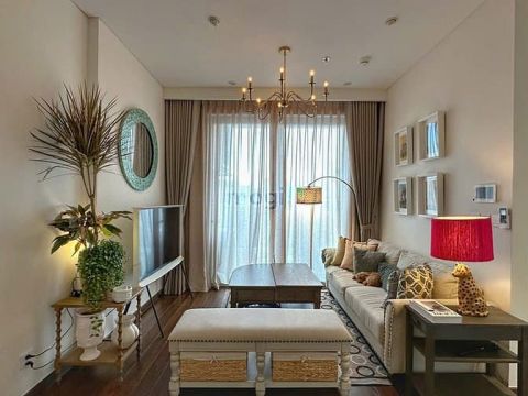 Cho Thuê Căn 1N+, Dt: 48m2 - Full NT, Tầng trung Imperia ( Smart City)