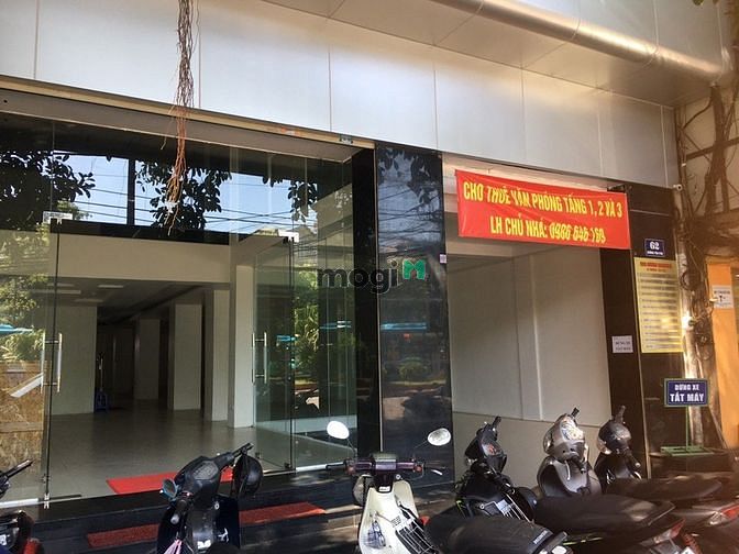 VP 57M2 Thuê Ngay Giá Rẻ, Tại 62 Yên Phụ, Dịch Vụ Tốt, Có Chỗ Để Ô Tô.