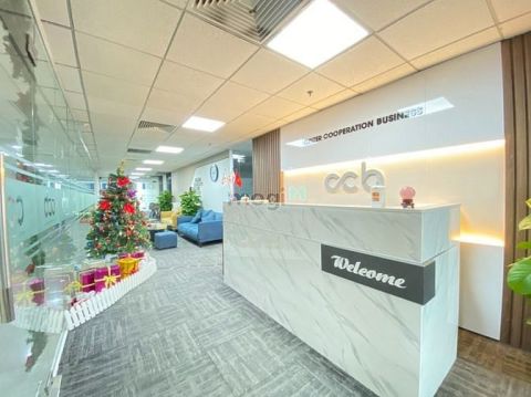 Cho thuê văn phòng trọn gói tại Việt Á Tower, 9 Duy Tân, Cầu Giấy, HN