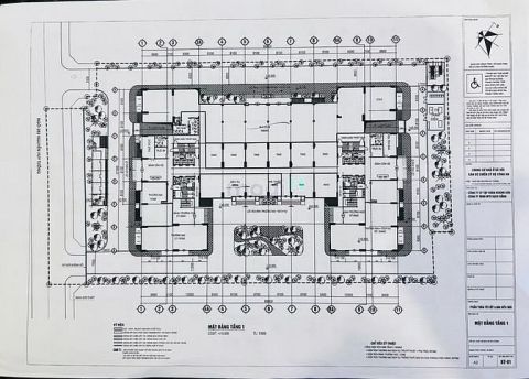 Mặt bằng & văn phòng toà nhà mới gần Hapulico Complex cho thuê 50-800m