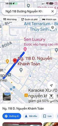 Cho thuê nhà làm văn phòng phố Nguyễn Khánh Toàn, 240m2 giá 55 tr