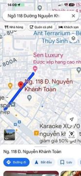 Cho thuê nhà làm văn phòng phố Nguyễn Khánh Toàn, 240m2 giá 55 tr
