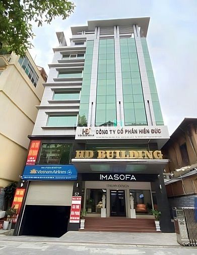 Cho thuê văn phòng mặt phố Trần Quốc Toản diện tích 38m2 giá 15tr