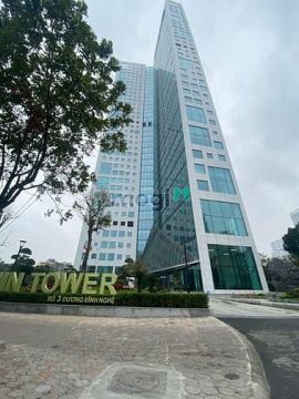 Cho thuê VP hạng A của toà nhà đường Dương Đình Nghệ, Cầu Giấy. DT 100