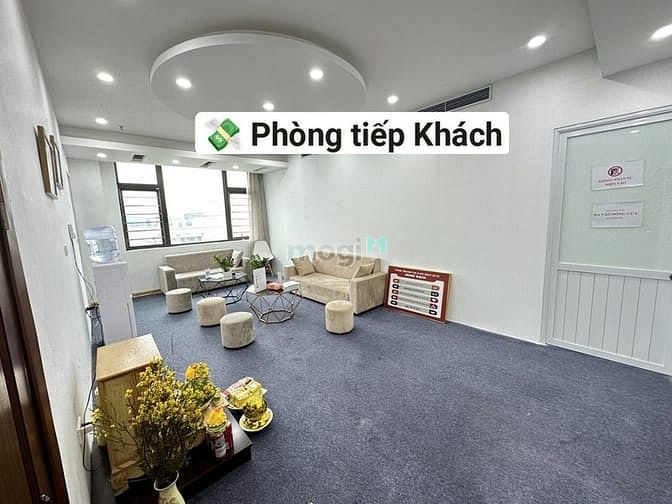 Cho thuê văn phòng Tô Vĩnh Diện giá rẻ, dt 96 m2/tầng, đã ngăn 4 phòng