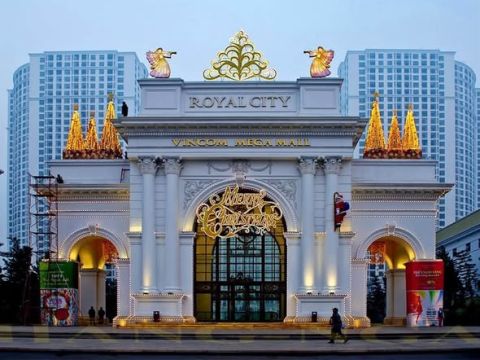 48,9TỶ - HÀNG HIẾM SÀN THƯƠNG MẠI ROYAL CITY - 555M2 - TTTM CAO CẤP, SANG TRỌNG