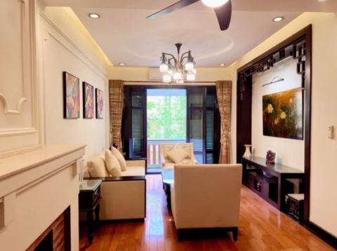 CHO THUÊ BIỆT THỰ NGUYÊN CĂN – TÔ NGỌC VÂN, TÂY HỒ  -100M x 4 TẦNG