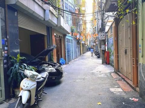 SIÊU PHẨM CẦU GIẤY - Ô TÔ VÀO NHÀ - MẶT TIỀN RỘNG - SỔ VUÔNG VẮN  - Ô TÔ - KINH DOANH ONLINE - CH...