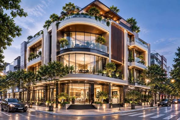 BIỆT THỰ MẶT PHỐ NGUYỄN THỊ ĐỊNH – LÔ GÓC ĐẮC ĐỊA NHẤT PHỐ - GIÁP TRẦN DUY HƯNG