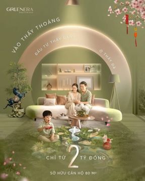 CƠ HỘI AN CƯ – NHẸ GÁNH TÀI CHÍNH: Sở hữu căn hộ 2 phòng ngủ chỉ từ 2 tỷ đồng