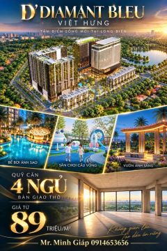 ***D’ DIAMANT BLEU VIỆT HƯNG – QUỸ CĂN 4 NGỦ ***