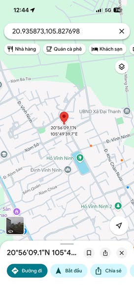 Chính chủ cần bán gấp đất Vĩnh Ninh, Thanh Trì ( môi giới hỗ trợ tham gia ae đều vui ).