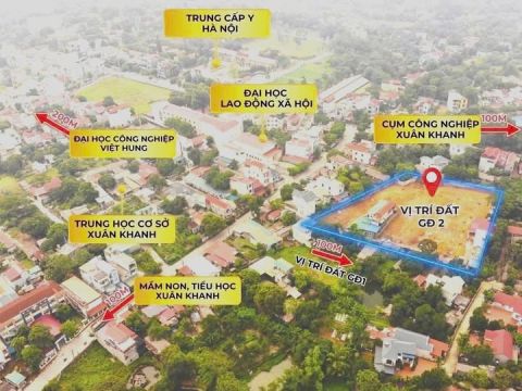 ĐẤT XUÂN KHANH – SƠN TÂY | CHỈ TỪ 1–2 TỶ/LÔ