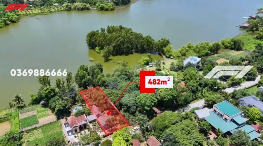 **482M² – 200M² ĐẤT Ở – VIEW HỒ ĐỒNG MÔ | GIÁ 26 TRIỆU/M²**