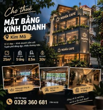 KIM MÃ – MẶT BẰNG ĐẸP, MẶT TIỀN 8.5M
