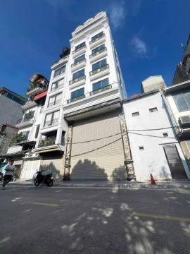 ( Mặt tiền 6.5m ) Bán tòa văn phòng mặt phố 8 tầng thang máy Dương Khuê - Cầu Giấy xây mới - Cho ...