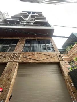 NHÀ MỚI PHỐ TRAM 8 TẦNG – THANG MÁY XỊN – FULL NỘI THẤT – GARA 2 Ô TÔ
