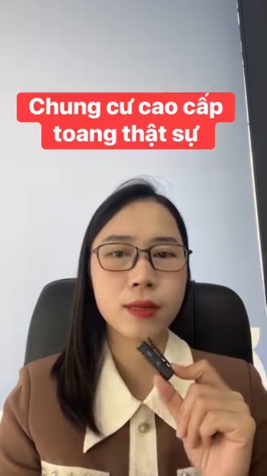 Chung cư cao cấp toang thật sự