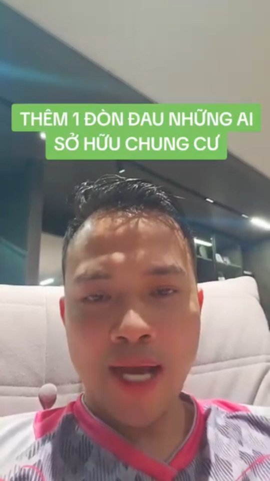 Ace sở hữu chung cư đặc biệt lưu ý nhé!!!